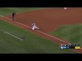 SF LAD Turner Makes Diving Stop Throws From Knees