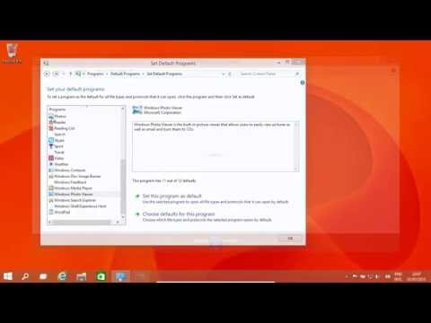 Windows 10 and 8.1 Default Programs And Default Actions Video Tutorial