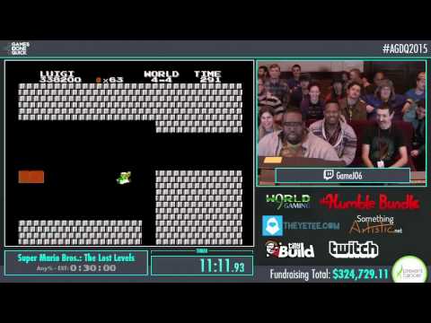Super Mario Bros.: The Lost Levels by GameJ06 in 28:10 - AGDQ2015 - Part 72