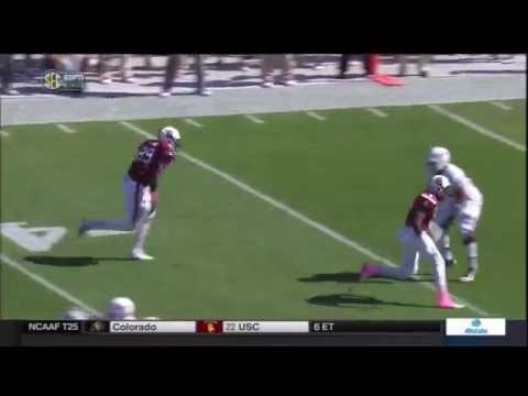 2014 USC vs Furman - Jerell Adams 24 Yd Reception