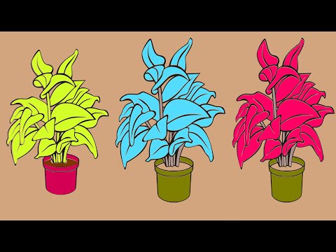 flower coloring ideas for kids