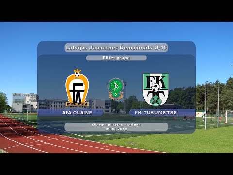U-15 AFA Olaine - FK Tukums 2000/TSS (Highlights)