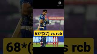 Suryakumar yadav 68*(37) vs rcb in ipl 2022#tataipl2022#ipl2022#shorts#shortsvideo#suryakumaryadav