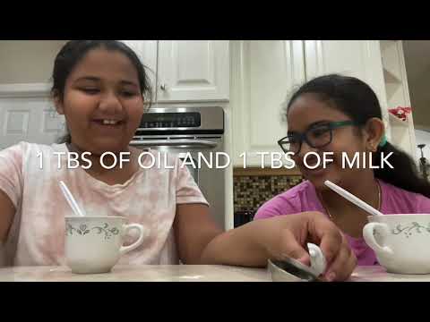 One minute mug cakes🎂/Dhruti and Lasya strikes again