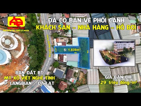 Chỉ 29 Triệu/m², Sở Hữu Ngay Lô Đất 1.839m² Trung Tâm Đà Lạt