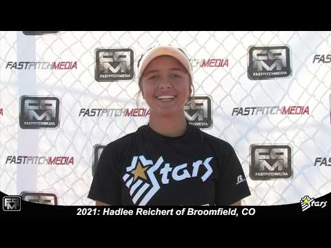 2021 Hadlee Reichert Shortstop and Third Base Softball Player Skills Video - Colorado Stars