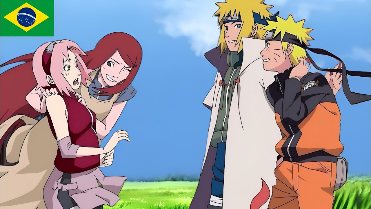 A Vida PERFEITA Que NARUTO Sempre QUIS ao Lado de KUSHINA e Minato