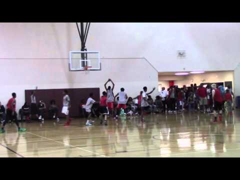 Kayins 11 pts in under 3minutes vs Bulldogs 2015 Ohio Hoopsters Fall League (9th Grade)