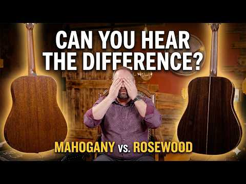 Rosewood vs. Mahogany: Can You Actually Hear the Difference? | Blind Test!