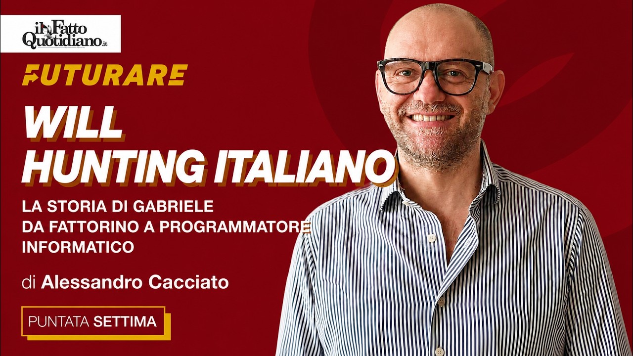 Il Will Hunting Italiano: la storia di Gabriele, da fattorino a programmatore informatico