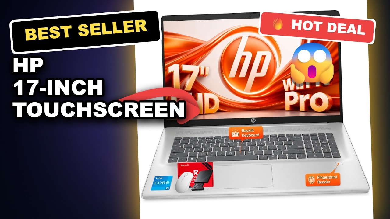 HP 17-inch Touchscreen Laptop Review: AMD Ryzen 5 Powerhouse Worth It?