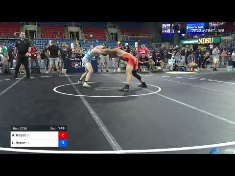 170 Lbs Consi Of 4 - Adrien Reyes, California Vs Liam Byrne, Oregon B277