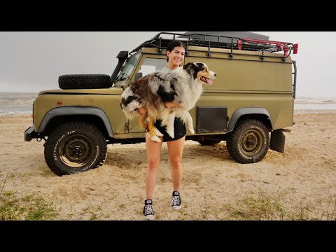 Truck Camping on the Beach | Battling Mosquitos, Humidity + a Sick Dog
