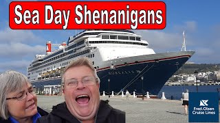 Enjoying wonderful Sea Day Activities on Fred Olsen Borealis