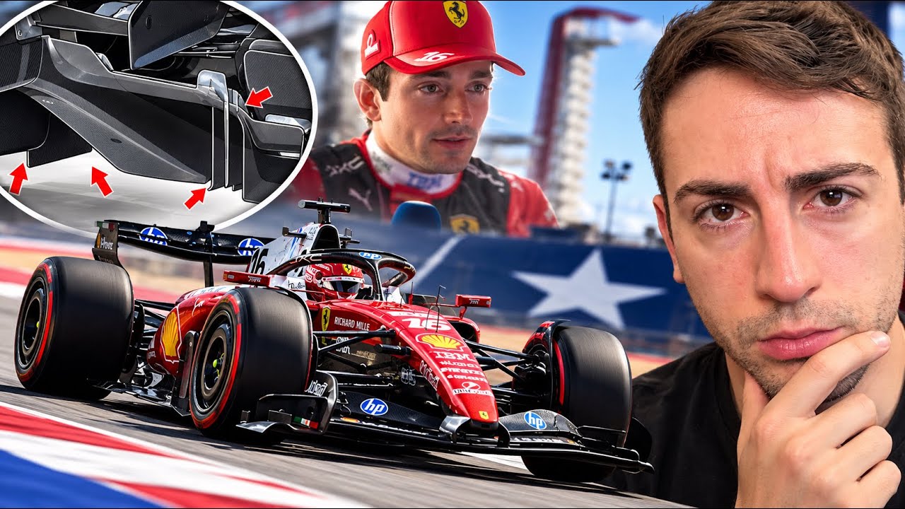 Ad Austin la FERRARI ha SORPRESO grazie al DIFFUSORE