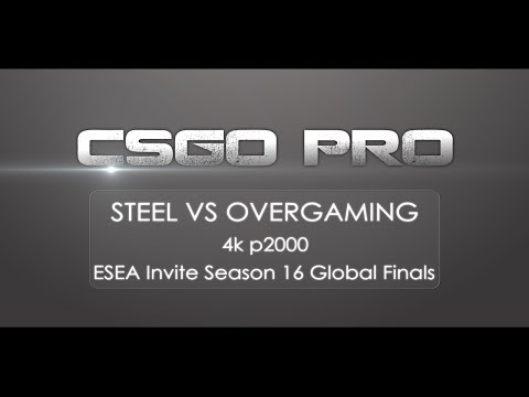 Steel vs OverGaming [ESEA Invite Season 16 Global Finals]
