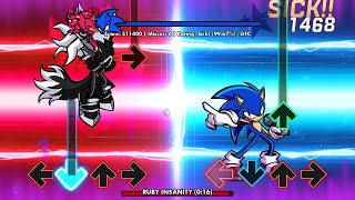 Cover art for Ruby Insanity FNF