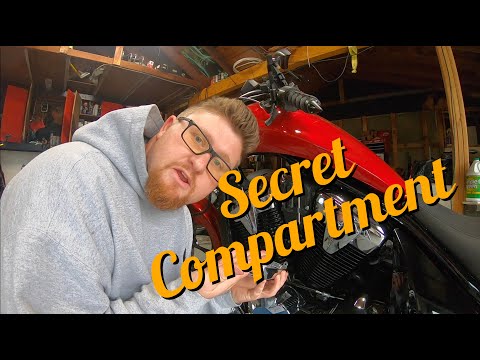 Honda Fury SECRET Tool Compartment