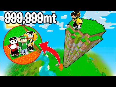 I MIEI AMICI DEVONO SALVARMI DA 999.999 METRI - MANSAVE Minecraft ITA