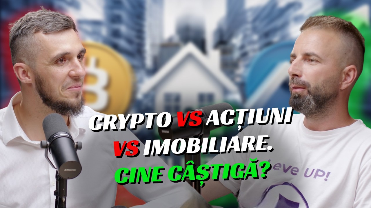 Crypto Vs Actiuni Vs Imobiliare - Cine câștigă? cu Marius Morra S08E17