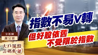 指數不易V轉 但好股依舊不受限於指數 (圖)