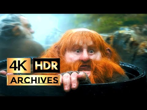 The Desolation of Smaug |4K-HDR| Barrel Escape Scene ● Part 1 of 2 ● (2013)