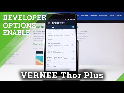 How to Activate Developer Options in VERNEE Thor Plus - OEM Unlock / USB Debugging