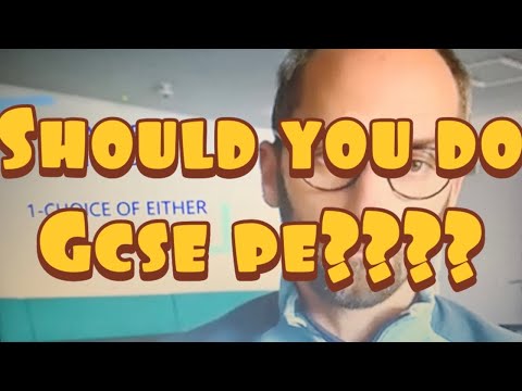 Should you pick GCSE PE as an option?