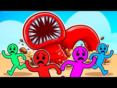 Hunting Down MY CRAZY FAN GIRLS as a Giant Sandworm!