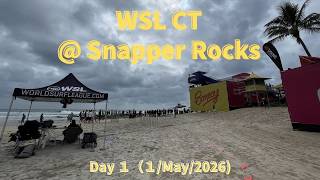 2026WSL CT @ Snapper Rocks (1-11/May) プロサーフィンの試合が無料でみられる！