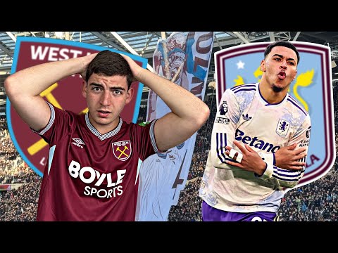 ROGERS RUNS RIOT AS WEST HAM THROW AWAY THE LEAD TWICE! ASTON VILLA (H)