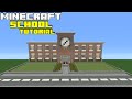 Minecraft Tutorial How To Make A School