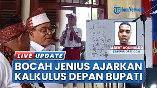 Sosok Gerald, Bocah SD Jenius dari Kota Pancasila Ende, Ajari Kalkukus Guru SMP di Hadapan Bupati