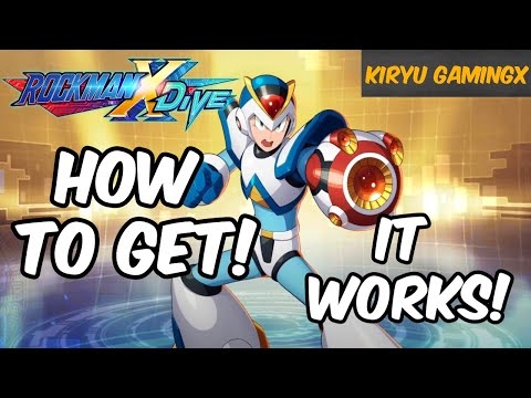 HOW TO GET FIRST ARMOR X in Megaman X Dive (Mobile) IT WORKS!!!