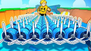 تحدى مين يبنى اقوى طيارة تطير ل بعيد ..! بنيت طيارة برج الباركور ???????? اغرب التجارب ????