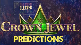 WWE - Crown Jewel - 2021- Predictions