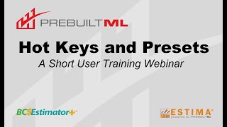 Training Webinar - Presets and Hot Keys