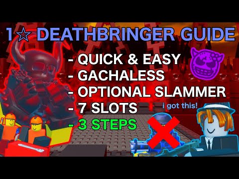 The Battle Bricks // 1 Star Deathbringer Guide [Chapter 1 Stage 30 Tumore]