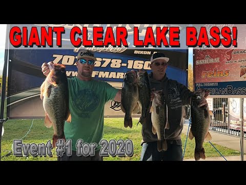 ABA Clear Lake 11-16-19 Team Tournament Results Video - AmericanBassTV