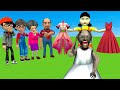 Scary Teacher 3D Vs Squid Game Help Granny Choose Princess Dress Nice Or Error 5 Times Challenge
