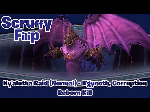 Ny'alotha Raid (Normal) - Il'gynoth, Corruption Reborn Kill
