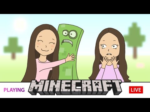 Merrell Twins Live - Minecraft! Exploring because we are still lost...