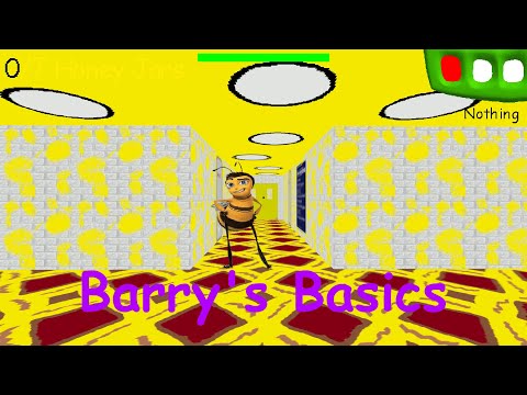 Baldi's Basics Moded - Barry's Basics In Not Stealing Honey - V.1.4.3