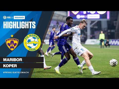 Maribor 2-0 Koper | 21. krog 2025/26 #PrvaLigaTelemach