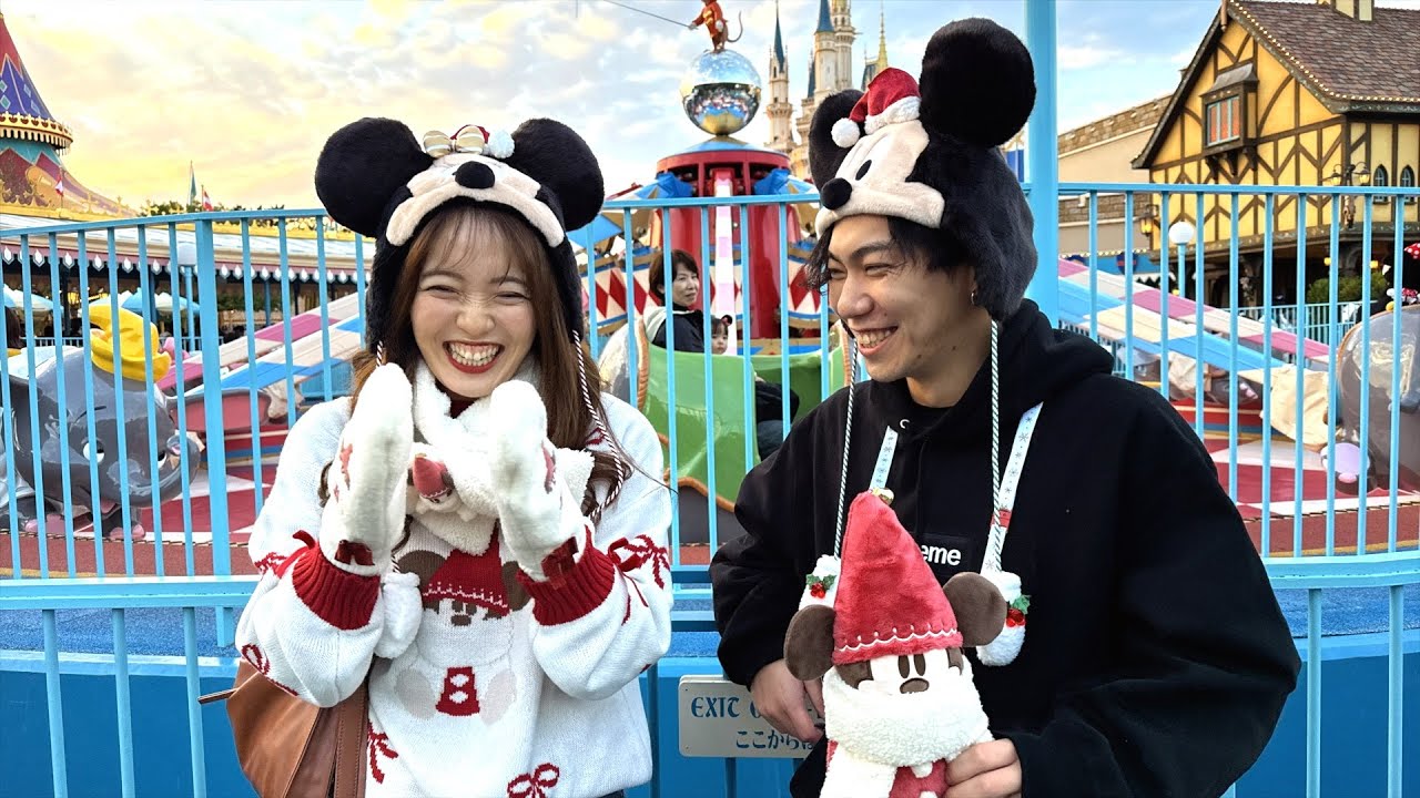 【未公開シーン】家族で楽しむクリスマスディズニー。めっちゃ喋る本当にww