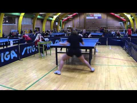 160130 Kval TOP12, Karoline Petersen - Tone Juhl Petersen