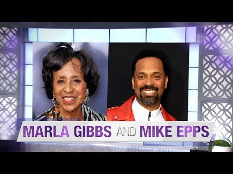 Tuesday on 'The Real': Marla Gibbs, Mike Epps, Raquel Harper