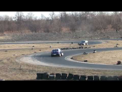 RallySprint o Puchar Auto Euro - Tor Lublin 13.03.2011. Seat Leon TDI