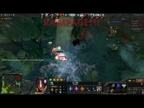 DOTA 2 EPIC INVOKER RAMPAGE !!! By ZardoniC [HD] [MAX SETTINGS]