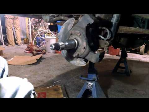 1st Gen Dodge Cummins front king pins Part 1 (removal) Dana 60